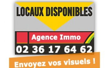 Panneaux pour les agences immobilières