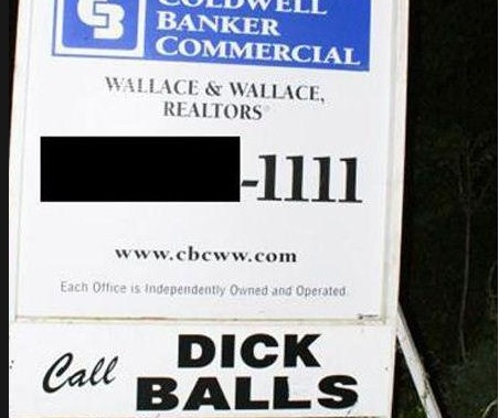 Panneaux immobiliers : le top of the pop from les USA !