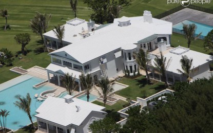 LA VILLA DE MICHAEL JORDAN EST A VENDRE A MOITIE PRIX