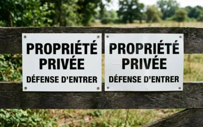 Panneau propriété privée : comparez prix, matériaux et formats