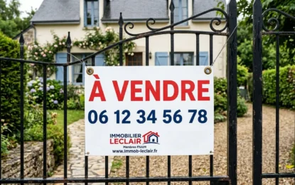 Panneau immobilier personnalisable : panneaux immobiliers sur mesure