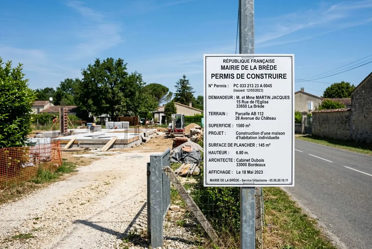 Panneau construction maison : tout savoir sur le permis de construire