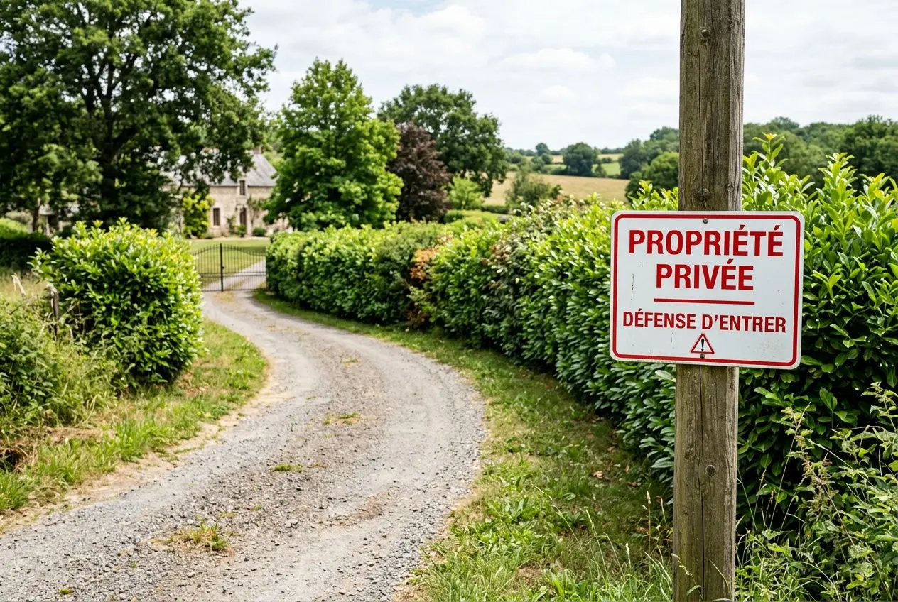 Panneau propriété privée loi : droit et obligations du propriétaire